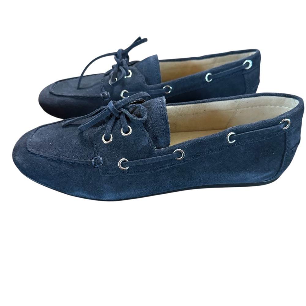 Marc Fisher Uleena Medium Blue Loafer Size 8.5